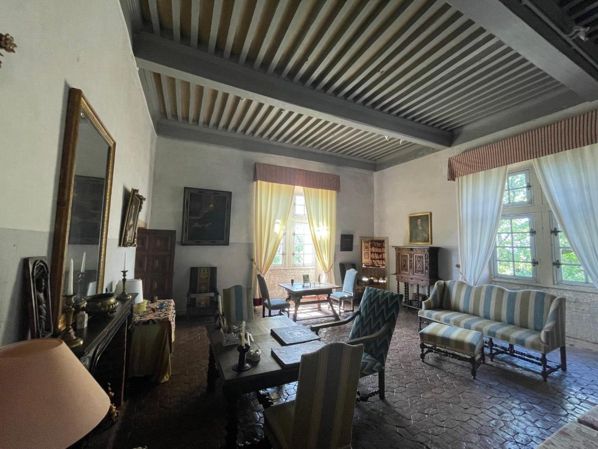 Chateau De Rousson Eksteriør billede